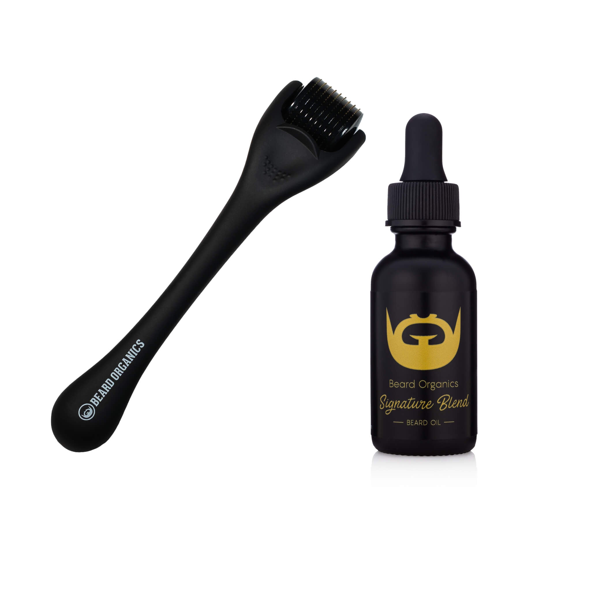 Beard Oil & Beard Derma Roller Combo